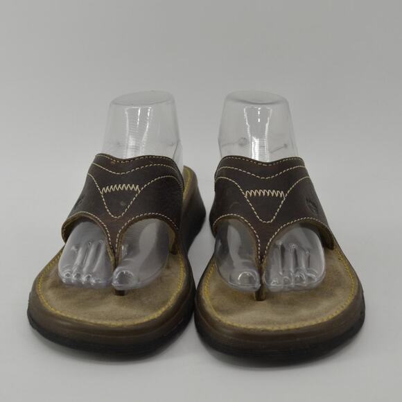 Dr Martens Thong Sandals Leather Men\'s Flip Flop 5A54 Size 7 main image 7